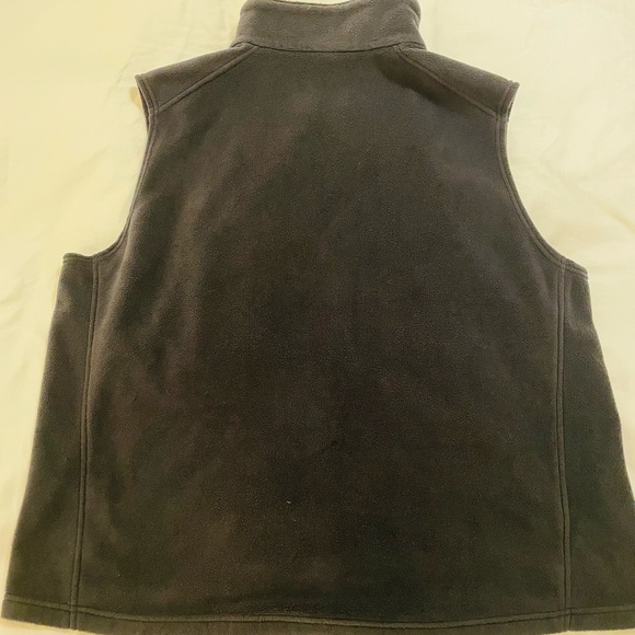 Columbia Charcoal Fleece Outerwear Vest - Picture 5 of 5